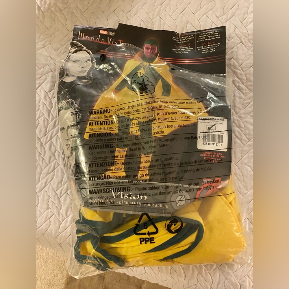 Vision costume from Wanda Vision